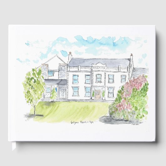 ガルゴームリゾート＆スパの絵画 ゲストブック (正面)