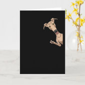 ガルゴ・スペイン・ドッグ・ウスペインのィズンド カード (黄色い花)