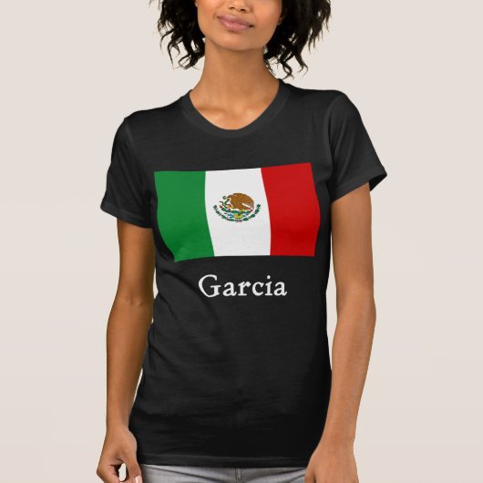 ガルシアのメキシコ旗 Tシャツ (正面)