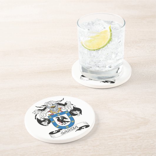 ガルシアの家紋 コースター (側面)