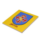 ガルシアファミリーシールド装飾タイル タイル (側面)