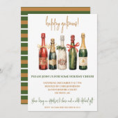 ガルスマスフレンドスシャンパンホリデーパーティー 招待状 (正面/裏面)