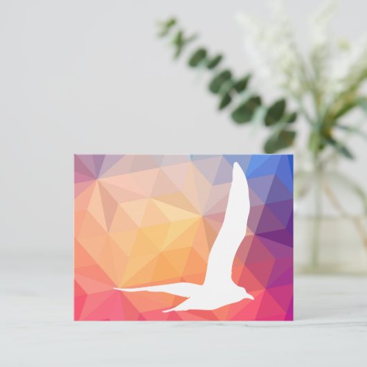 ガルス絵文字 ポストカード (スタンド正面)