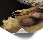 ガルゾニ中国の – 花瓶、チューリップ、花、梅 ポスター (角)