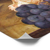 ガルゾニ – ブドウとカタツムリの静物生活1642 ポスター (角)