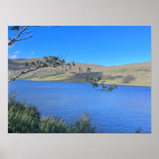 ガルタンマウンテンカウンティドネガルアイルランドヨーロッパ ポスター (正面)