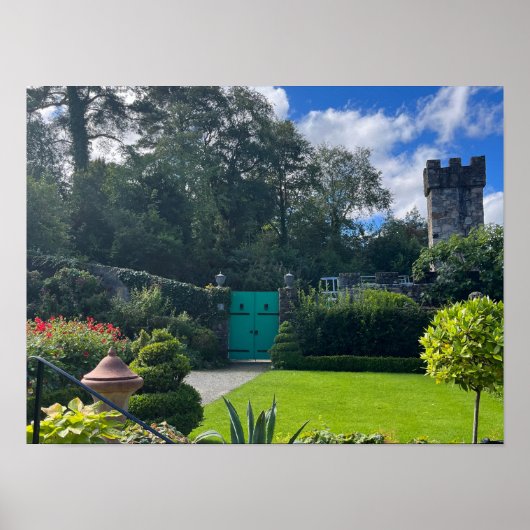 ガルタンマウンテンカウンティドネガルアイルランドヨーロッパ ポスター (正面)