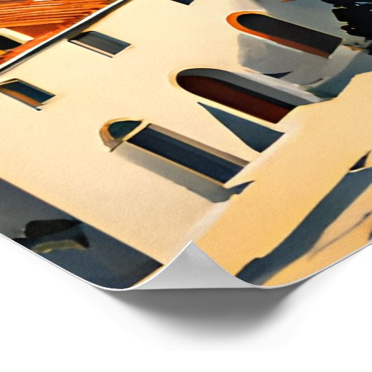 ガルダイタリア湖 ポスター (角)