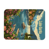 ガルダイタリア湖 マグネット (横)