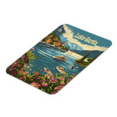 ガルダイタリア湖 マグネット (左側)