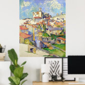 ガルダン(エクス – エンプロヴァンス)ポール・セザンヌ ポスター (ホームオフィス)