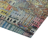 ガルダ湖のマルチェジネ（Gustav Klimt作） カッティングボード (角)