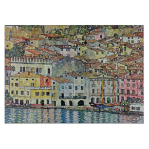 《ガルダ湖のマルチェジーネ》 by Gustav Klimt カッティングボード