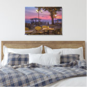 ガルダ湖の壮大なサンセットビューキャンバス印刷 キャンバスプリント (インサイチュ (寝室))