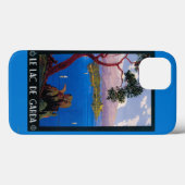 ガルダ湖の旅行プロモーションのポスター Case-Mate iPhoneケース (裏面 (横))