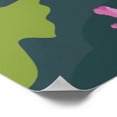 ガルダ湖イタリア旅行ポスター ポスター (角)