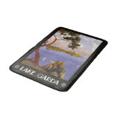 ガルダ湖イタリアVintage旅行ポスターバスマット バスマット (アングル)