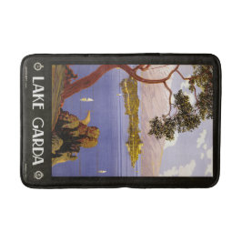 ガルダ湖イタリアVintage旅行ポスターバスマット バスマット