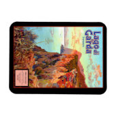 ガルダ湖マグネット マグネット (横)