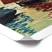 ガルダ湖 ポスター (角)