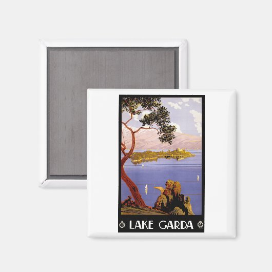 ガルダ湖 マグネット (正面/裏面)