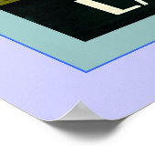 ガルダ湖～ヴィンテージトラベイタリアンル ポスター (角)