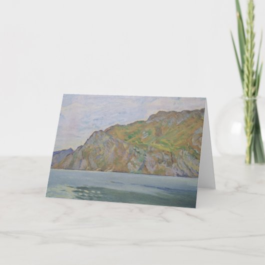 ガルダ湖(Koloman Moser) カード (正面)