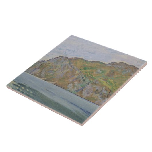 ガルダ湖(Koloman Moser) タイル (側面)