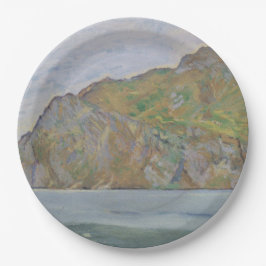 ガルダ湖(Koloman Moser) ペーパープレート