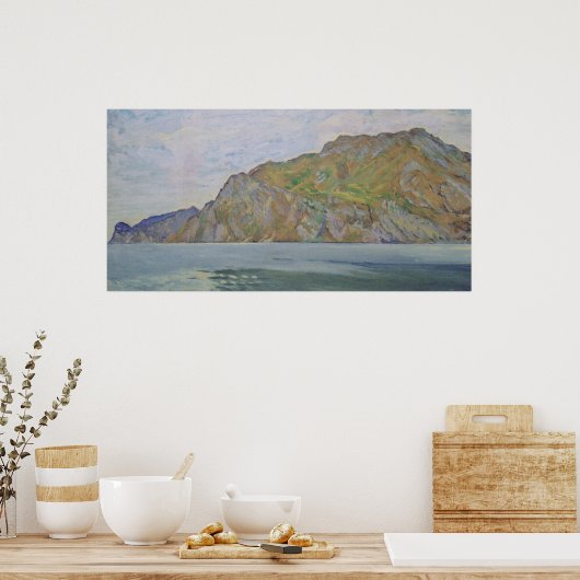 ガルダ湖(Koloman Moser) ポスター (キッチン)