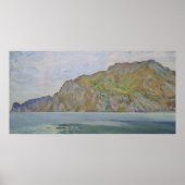 ガルダ湖(Koloman Moser) ポスター (正面)