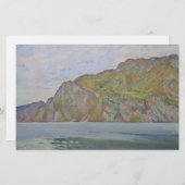 ガルダ湖(Koloman Moser) 便箋 (正面/裏面)