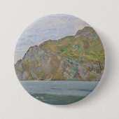 ガルダ湖(Koloman Moser) 缶バッジ (正面)