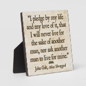 ガルトのプレッジ・プラーク フォトプラーク (正面)