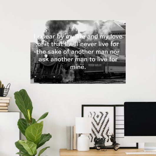 ガルトの信条 ポスター (ホームオフィス)