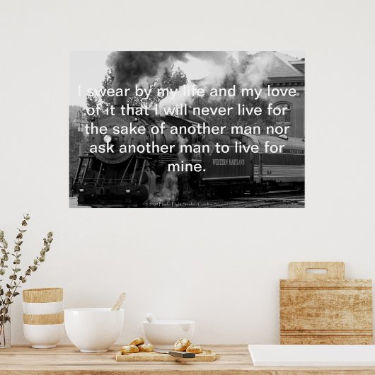 ガルトの信条 ポスター (キッチン)