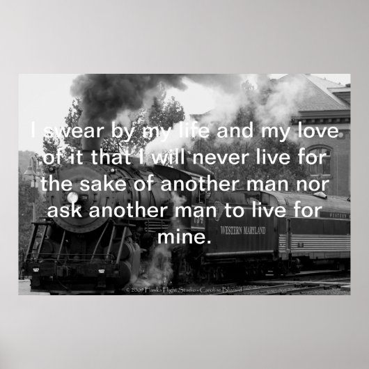 ガルトの信条 ポスター (正面)