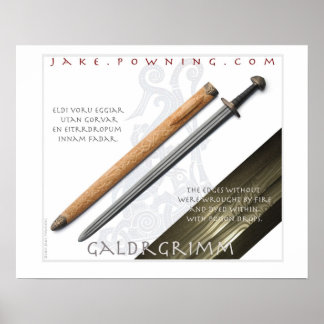 ガルドグリムバイジェイクパウニング ポスター