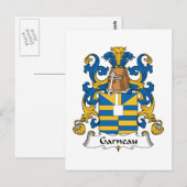 ガルノー家紋 ポストカード (正面/裏面)