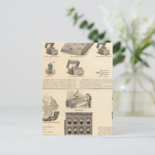 ガルバノファラディック製造会社ビックフォード ポストカード (スタンド正面)