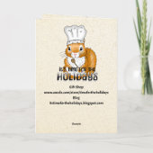 ガルバンゾ豆の日 おめでとう | 10月21日 カード (裏面)