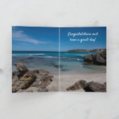 ガルバードセストリンドビーチインパラダイス誕生日 カード (内部)