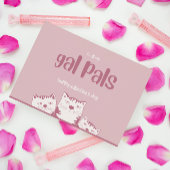 ガルパルスガレンティーンズデイキュートなバレンタインデー シーズンポストカード