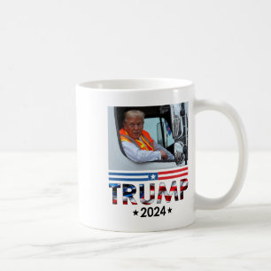 ガルビージトラックチームでドナルド・トランプのトランプのためにマージ コーヒーマグカップ