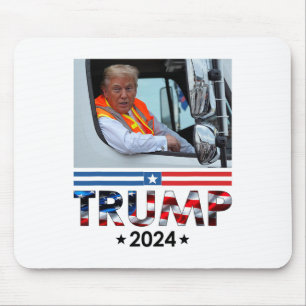 ガルビージトラックチームでドナルド・トランプのトランプのためにマージ マウスパッド
