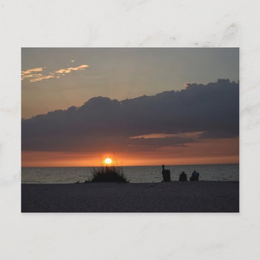 ガルフコーストサンセット – フロリダポストカード ポストカード (正面)