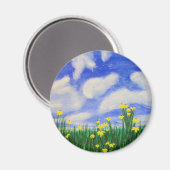 ガルフコーブフラワーズインアブライトフィールド マグネット (正面/裏面)