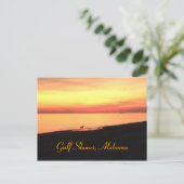 ガルフショアーズアラバマのはがき ポストカード (スタンド正面)