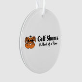 ガルフショアーズアラバマカニ オーナメント (正面)