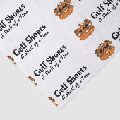 ガルフショアーズアラバマカニ 薄葉紙 (詳細)